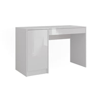 Vicco Tavolo da toeletta Bianco/bianco lucido 119.8 cm