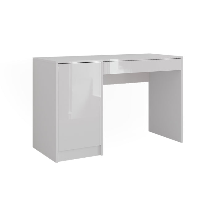 Vicco Tavolo da toeletta Bianco/bianco lucido 119.8 cm