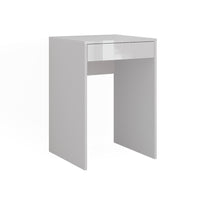 Vicco Tavolo da toeletta Bianco/bianco lucido 51.4 cm