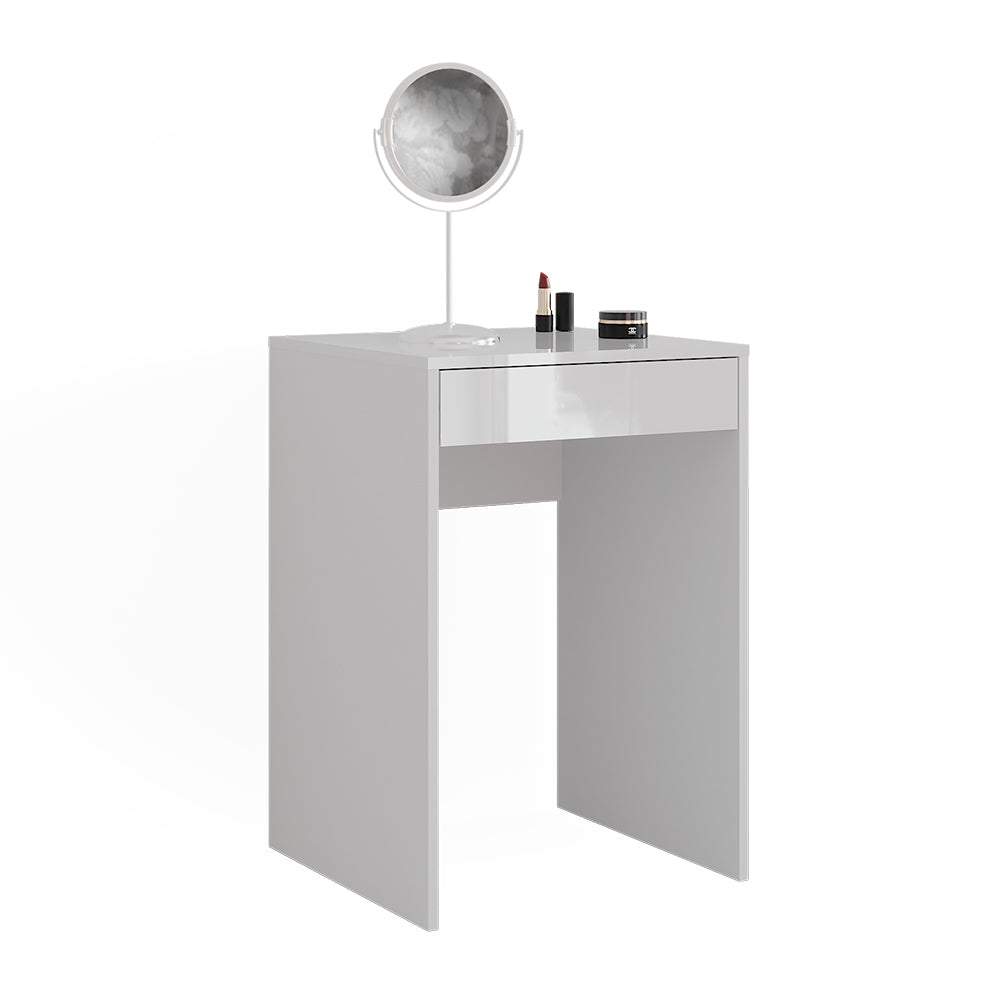 Vicco Tavolo da toeletta Bianco/bianco lucido 51.4 cm
