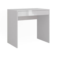 Vicco Tavolo da toeletta Bianco/bianco lucido 81.4 cm