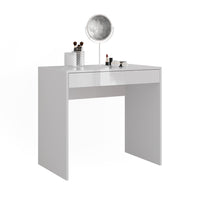 Vicco Tavolo da toeletta Bianco/bianco lucido 81.4 cm