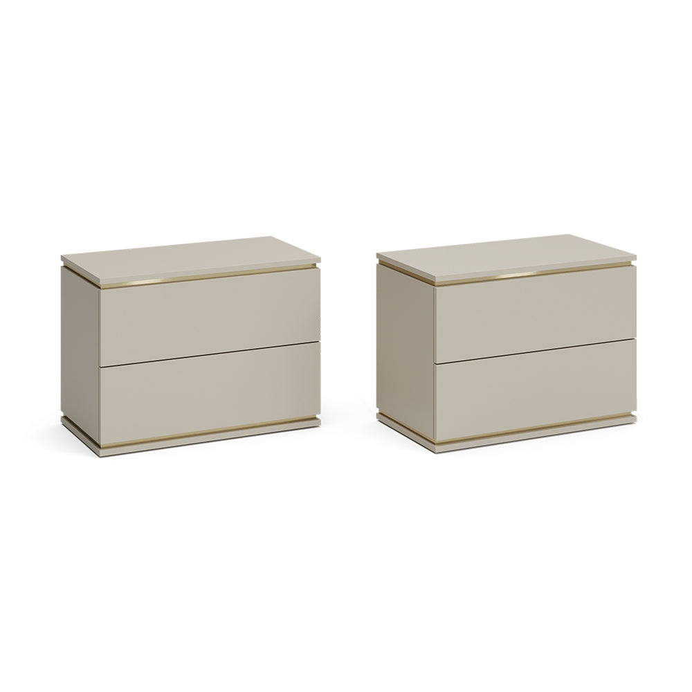 Vicco Comodino Cachemire Set di 2