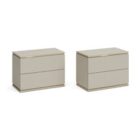 Vicco Comodino Cachemire Set di 2