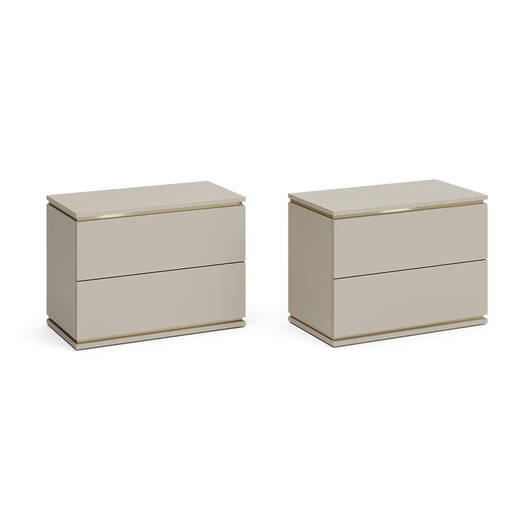 Vicco Comodino Cachemire Set di 2