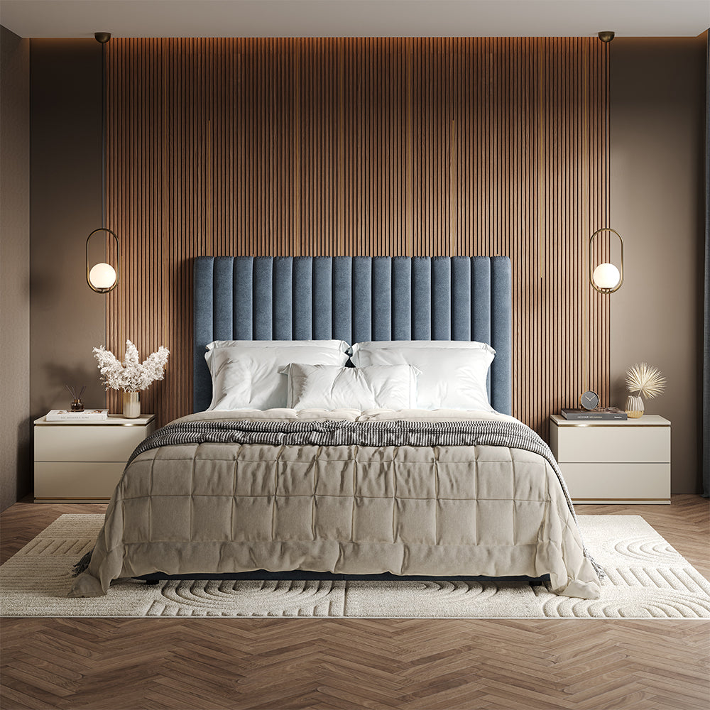 Vicco Comodino camera da letto Cachemire 66 x 48.6 cm con 2 cassetti