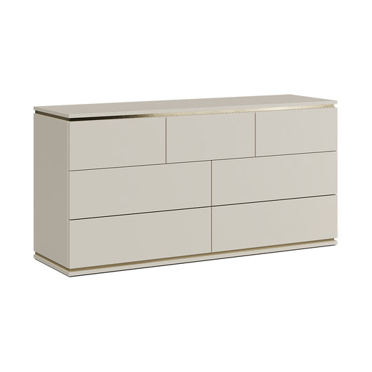 Vicco Cassettiera per camera da letto Cachemire 139.8 x 70 cm con 7 cassetti