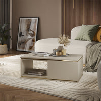 Vicco Tavolino Cachemire 90 x 50 cm con cassetto