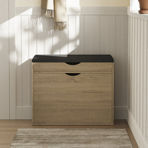 Vicco Panca scarpiera da ingresso Sonoma 60 x 51 cm con 2 scomparti