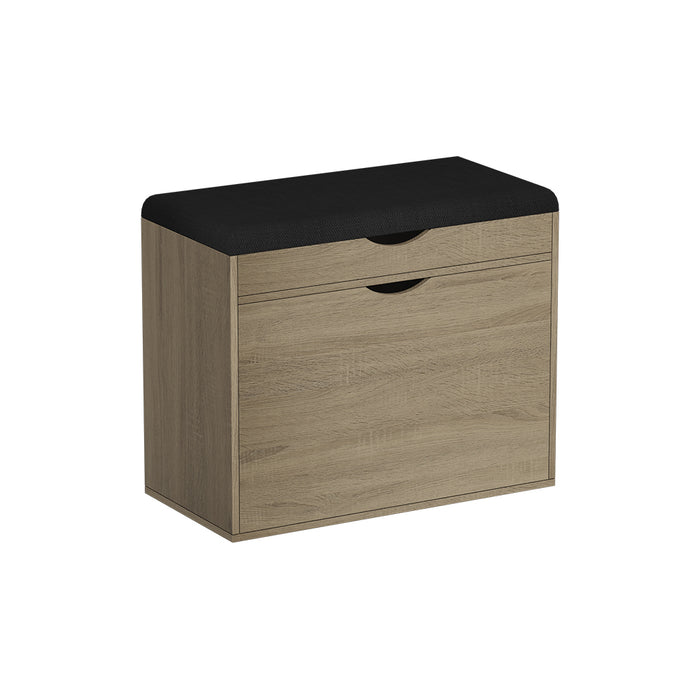 Vicco Panca scarpiera da ingresso Sonoma 60 x 51 cm con 2 scomparti