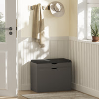 Vicco Panca scarpiera da ingresso Antracite 60 x 51 cm con 2 scomparti