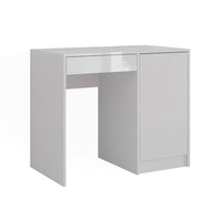 Vicco Tavolo da toeletta Bianco/bianco lucido 89.8 cm