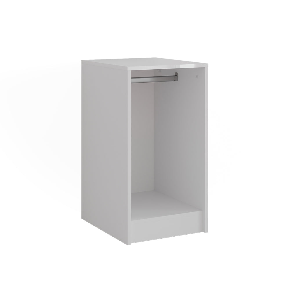 Vicco Credenza Bianco 40.2 x 76.2 cm con coperchio del contenitore
