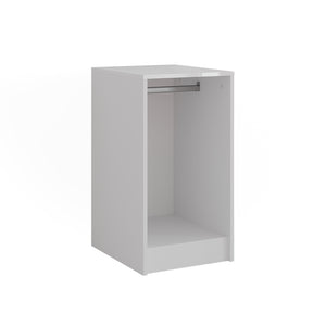 Vicco Credenza Bianco 40.2 x 76.2 cm con coperchio del contenitore