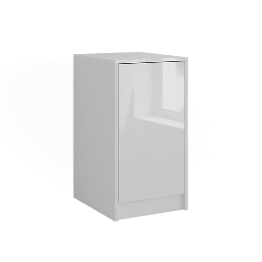 Vicco Credenza Bianco 40.2 x 76.2 cm con coperchio del contenitore