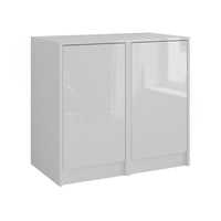 Vicco Credenza Bianco 40.2 x 76.2 cm 3 parti