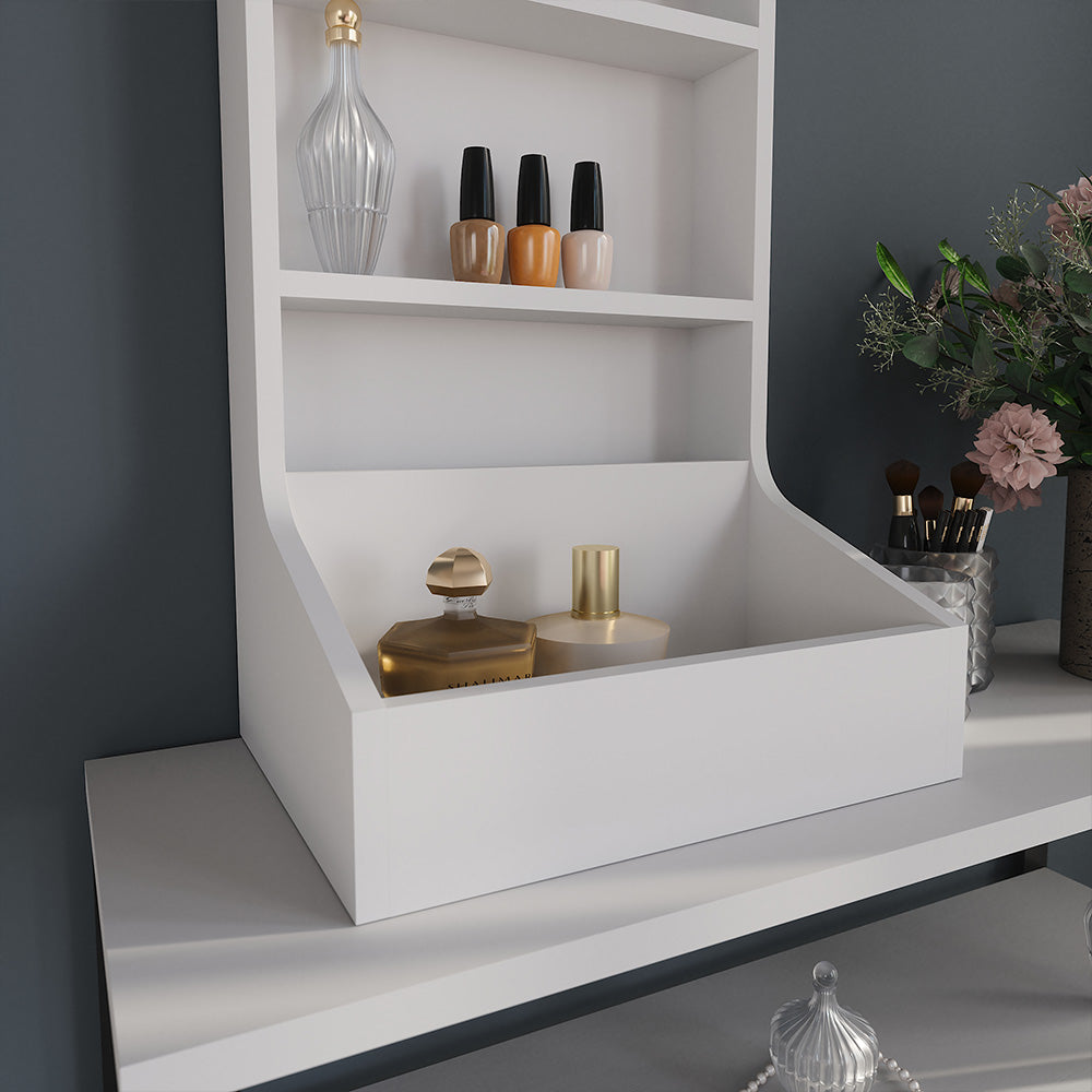 Vicco Armadio aggiuntivo Bianco 40 x 65 cm con 3 scomparti portaoggetti