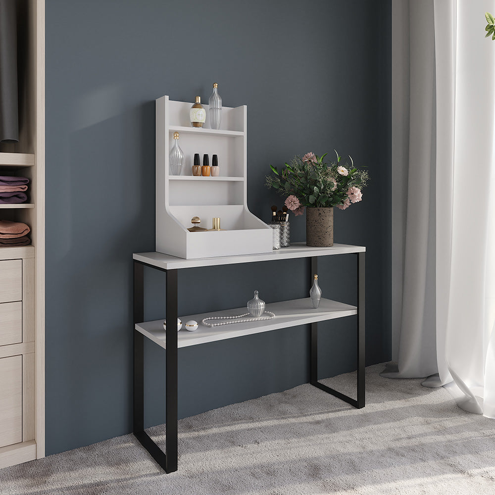 Vicco Armadio aggiuntivo Bianco 40 x 65 cm con 3 scomparti portaoggetti