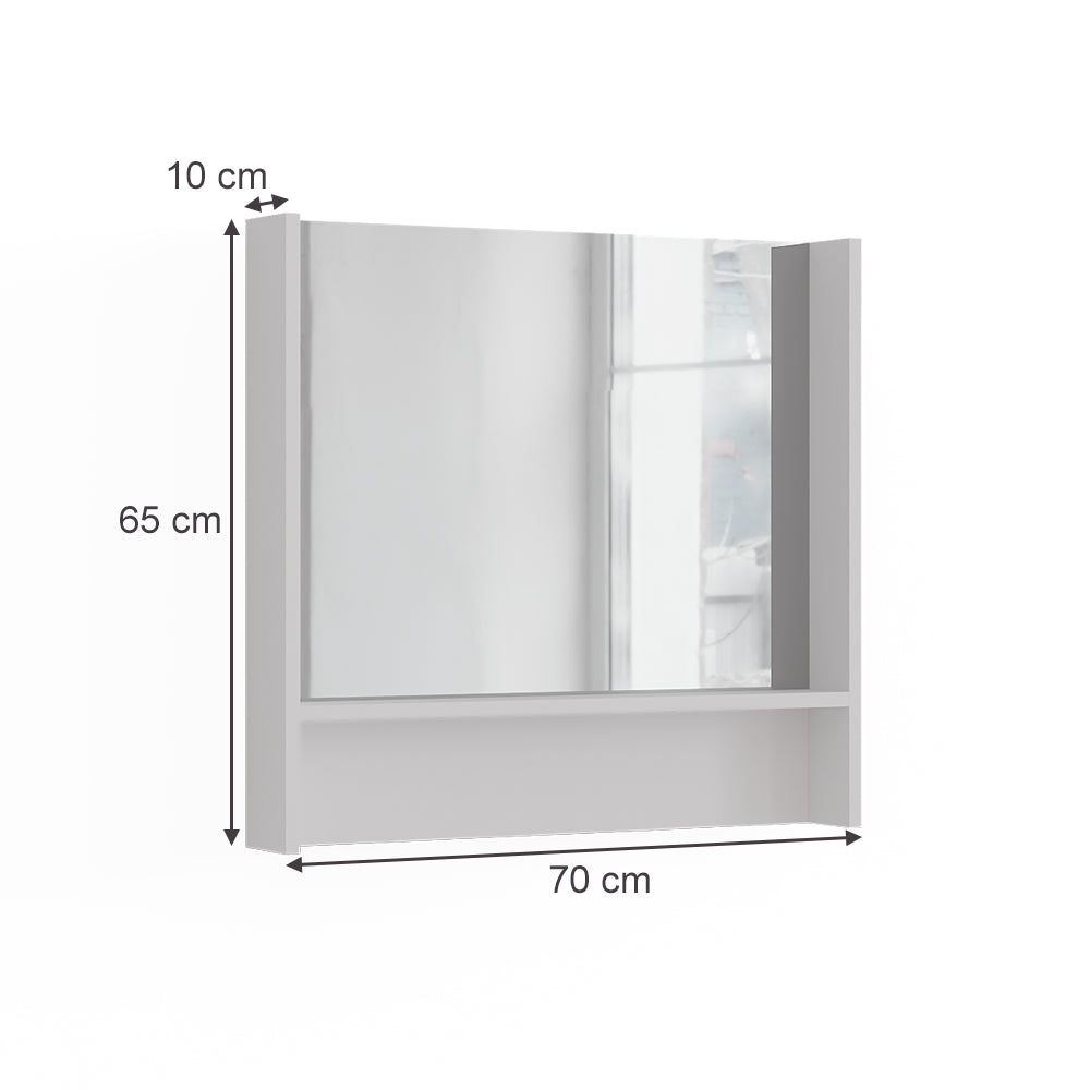 Vicco Guardaroba da ingresso Bianco 70 x 65 cm