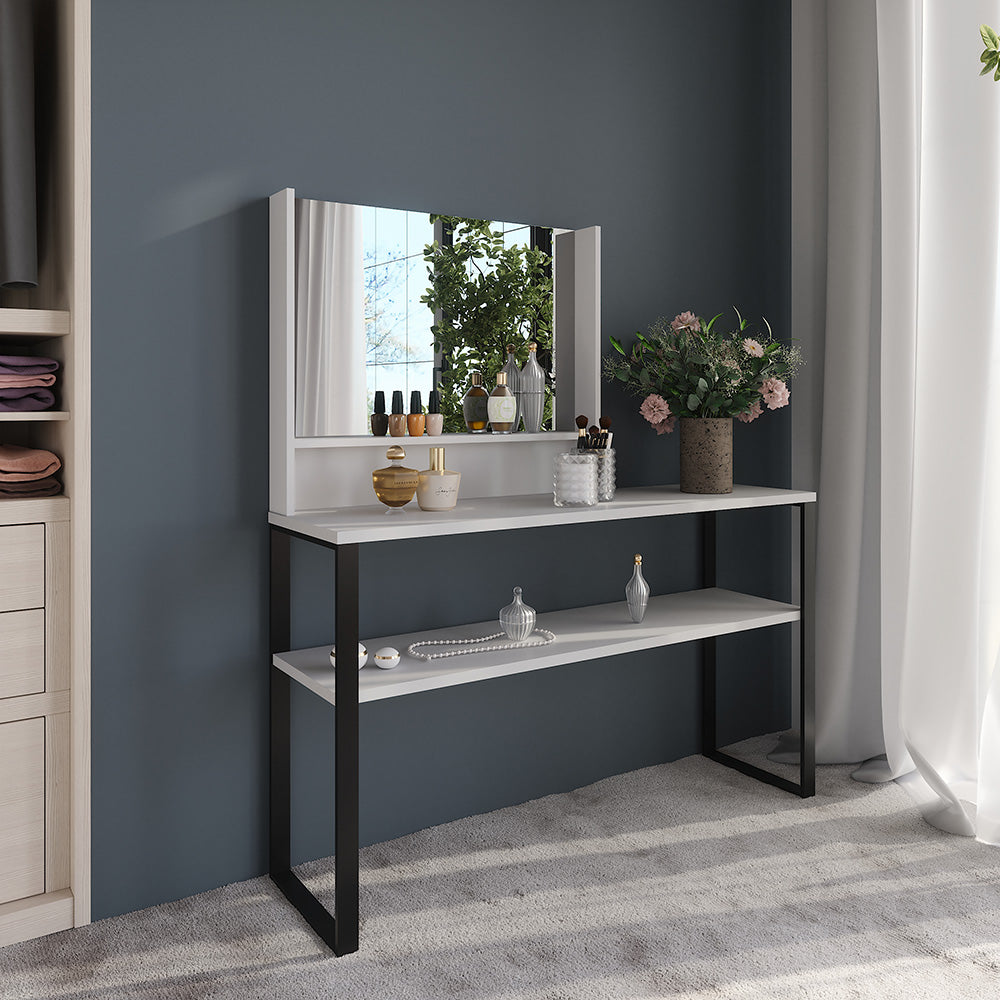 Vicco Guardaroba da ingresso Bianco 80 x 65 cm