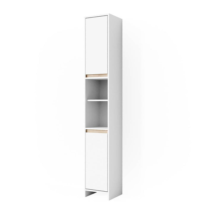 Vicco Mobile bagno alto Bianco/Sonoma 30 x 190 cm