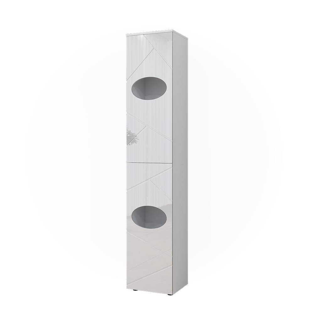 Vicco Armadio per la biancheria Bianco 32 x 192 cm