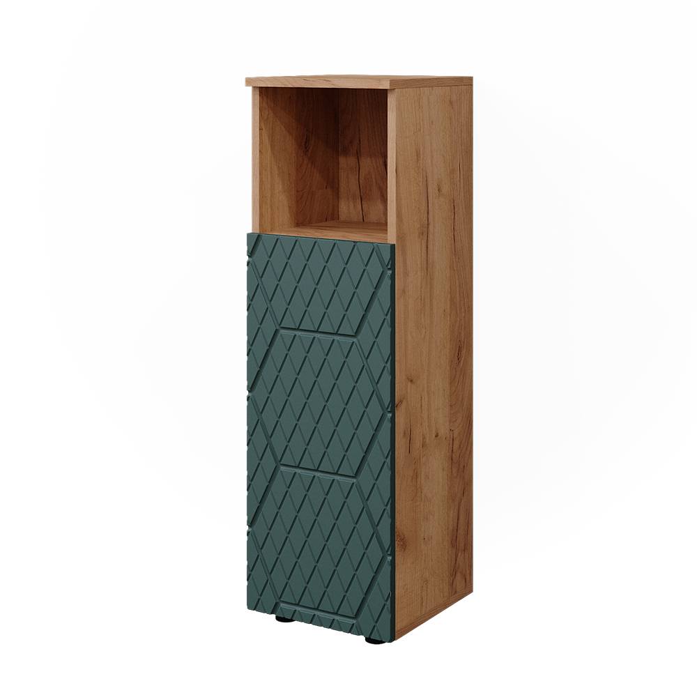 Vicco Mobile midi Quercia verde/oro 30 x 95 cm