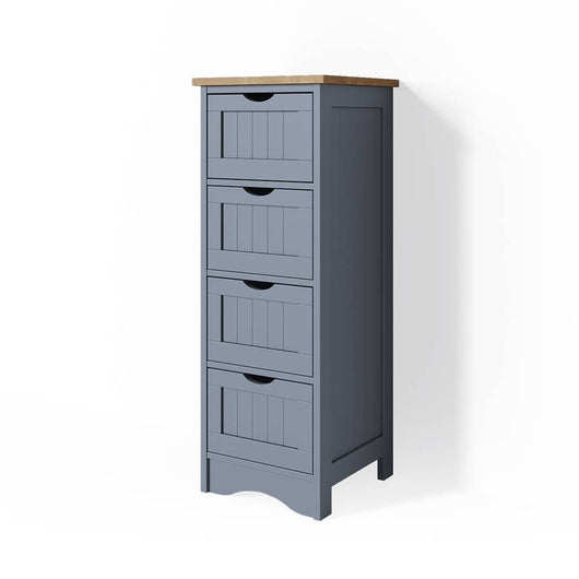 Vicco Cassettiera da bagno Grigio 30 x 81 cm