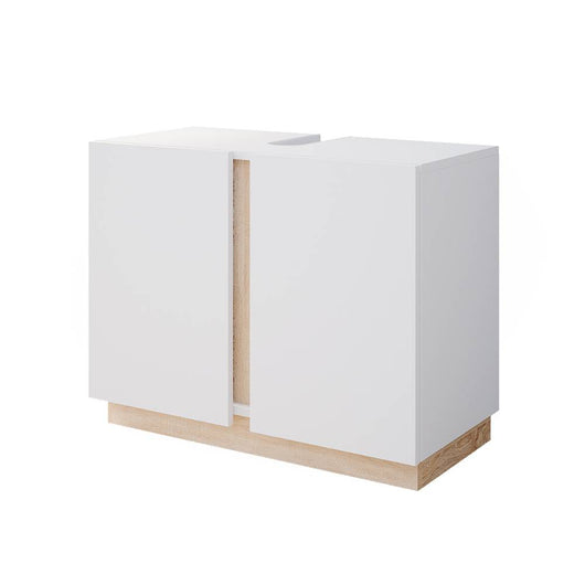 Vicco Mobile sottolavabo per bagno Bianco 70.4 x 55.5 cm con 2 porte