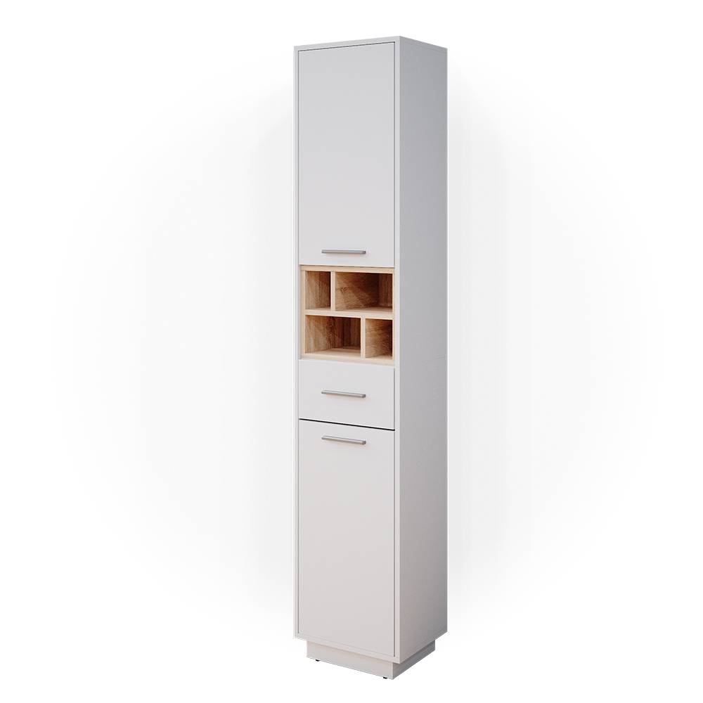 Vicco Mobile bagno alto Bianco 38 x 190 cm