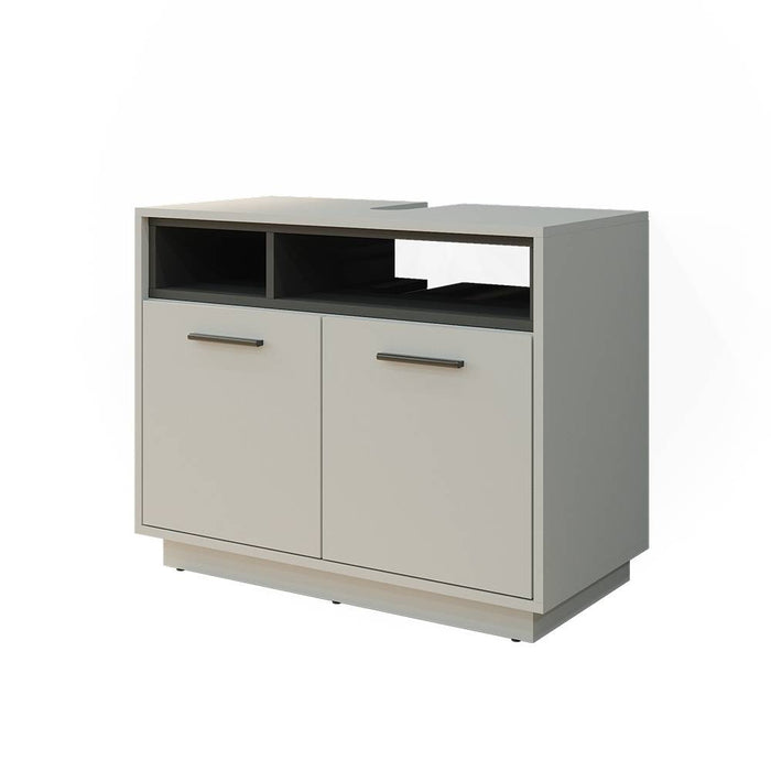 Vicco Mobile sottolavabo per bagno Grigio 80 x 64 cm