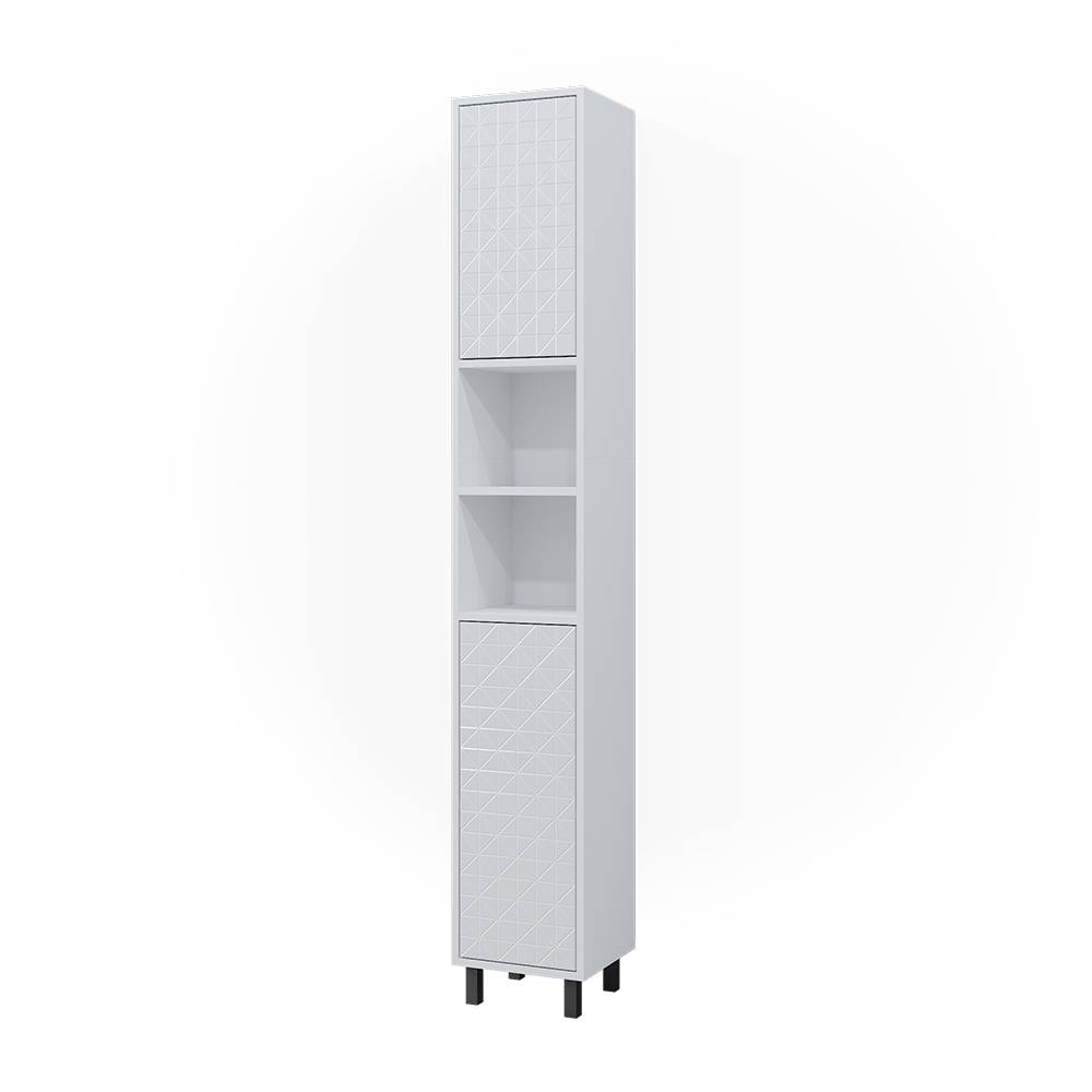 Vicco Mobile bagno alto Bianco 30 x 190.3 cm