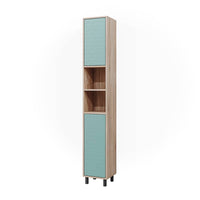 Vicco Mobile bagno alto Verde menta 30 x 190.3 cm