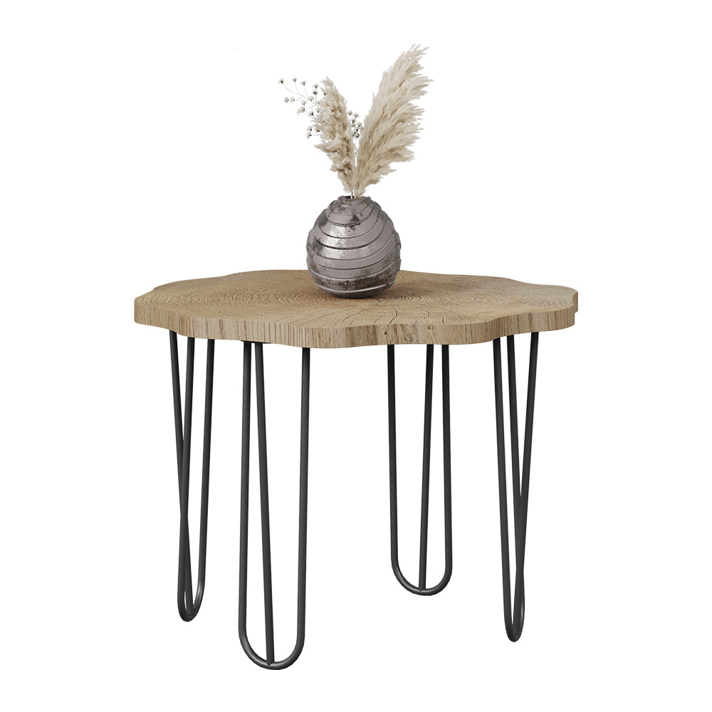 Vicco Tavolino da salotto Rovere 60 x 60 cm