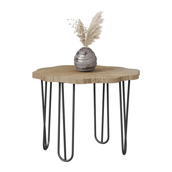 Vicco Tavolino da salotto Rovere 60 x 60 cm