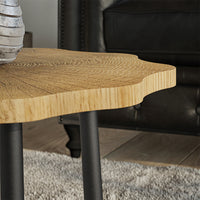 Vicco Tavolino da salotto Rovere 60 x 60 cm