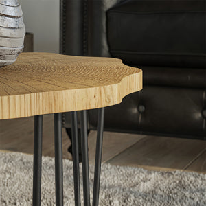 Vicco Tavolino da salotto Rovere 50 x 50 cm