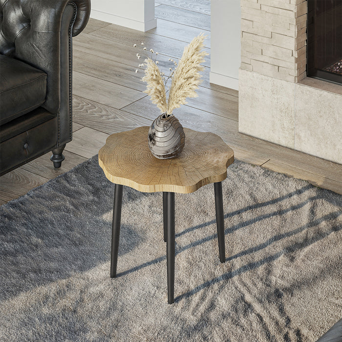 Vicco Tavolino da salotto Rovere 50 x 50 cm