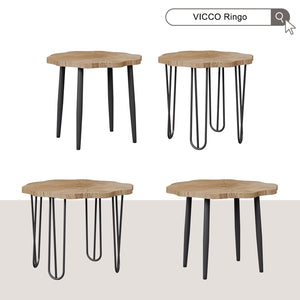 Vicco Tavolino da salotto Rovere 50 x 50 cm