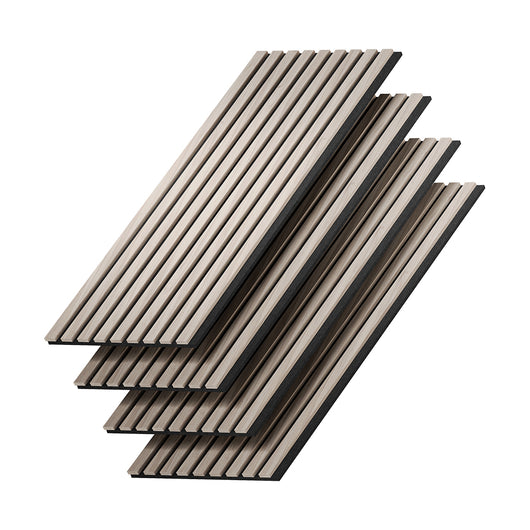 Vicco Pannello acustico Marrone 4 pezzi