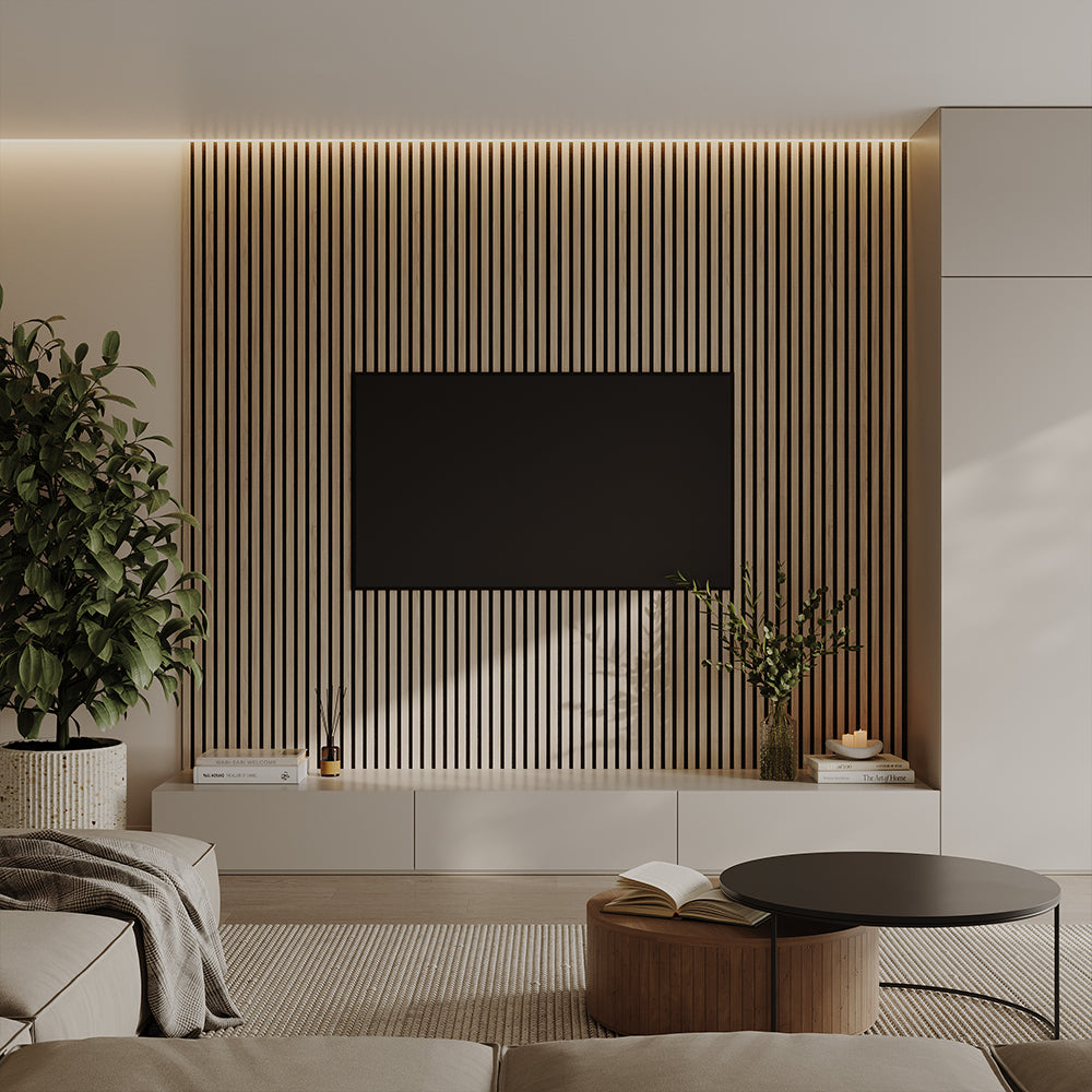 Vicco Pannello acustico Marrone 4 pezzi