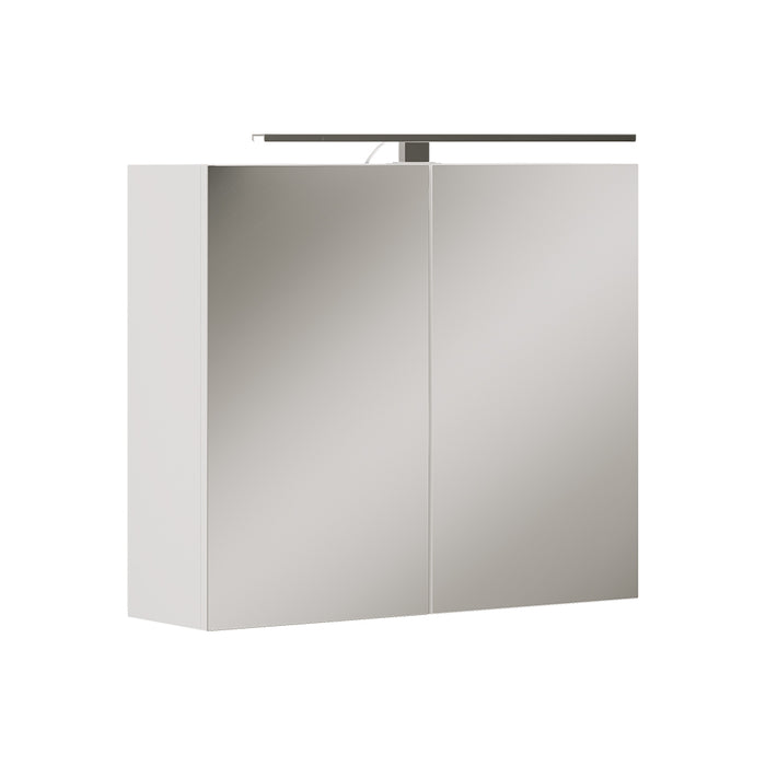 Vicco Specchio contenitore bagno Bianco 70 x 60 cm con illuminazione a LED