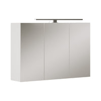 Vicco Specchio contenitore bagno Bianco 90 x 60 cm con illuminazione a LED