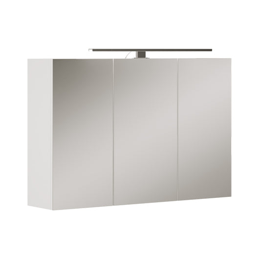 Vicco Specchio contenitore bagno Bianco 90 x 60 cm con illuminazione a LED