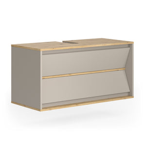 Vicco Mobile sottolavabo per bagno Cachemire 100 x 50 cm con 2 cassetti