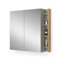 Vicco Specchio contenitore bagno Cachemire 80 x 75 cm con ripiani