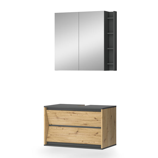 Vicco Set di mobili da bagno Artigiano 2 parti