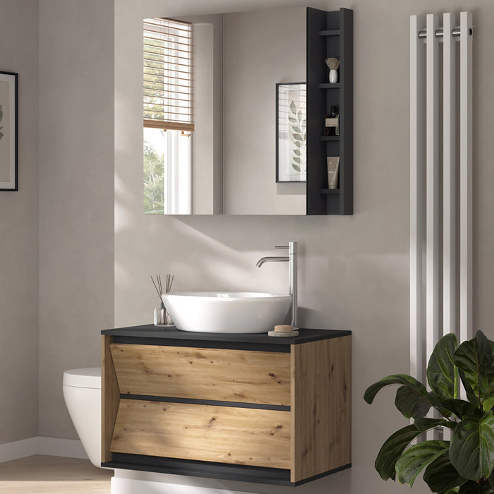 Vicco Set di mobili da bagno Artigiano 2 parti