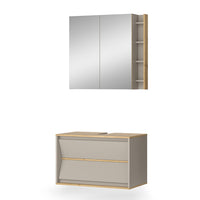 Vicco Set di mobili da bagno Cachemire 2 parti