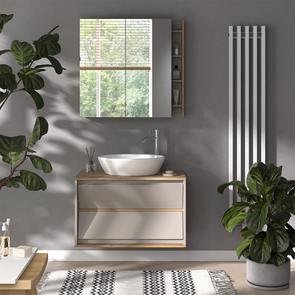 Vicco Set di mobili da bagno Cachemire 2 parti